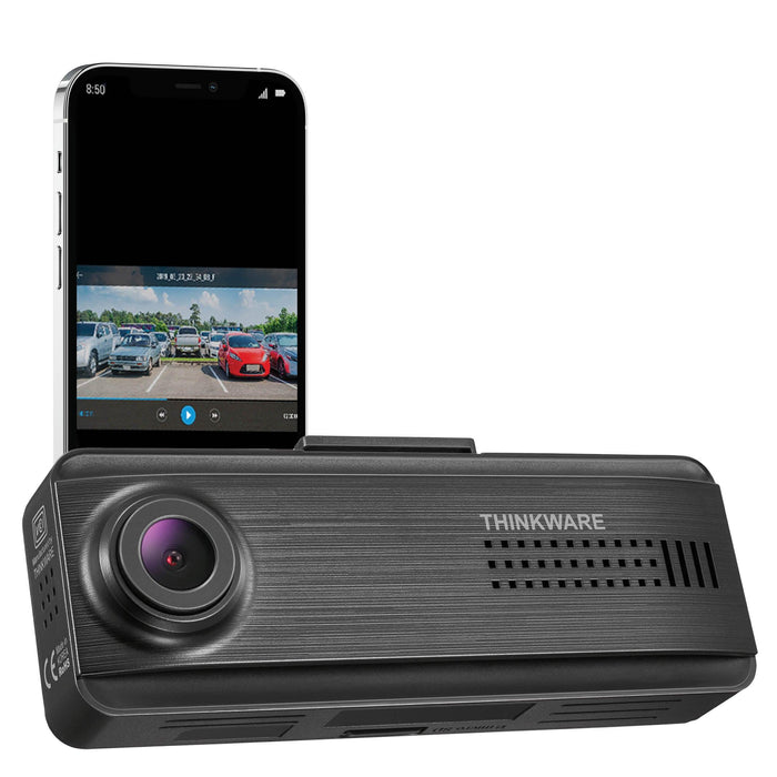 Thinkware F200 PRO Single-Channel Full HD WiFi Dash Cam - Dash Cams - Thinkware F200 PRO Single-Channel Full HD WiFi Dash Cam - 1-Channel, 1080p Full HD @ 30 FPS, 128GB, 16GB, ADAS, Adhesive Mount, App Compatible, Camera Alerts, Desktop Viewer, G-Sensor, GPS, Hardwire Install, Loop Recording, Mobile App, Mobile App Viewer, Night Vision, Parking Mode, Rear Camera, sale, Security, South Korea, Voice Alerts, Wi-Fi - BlackboxMyCar