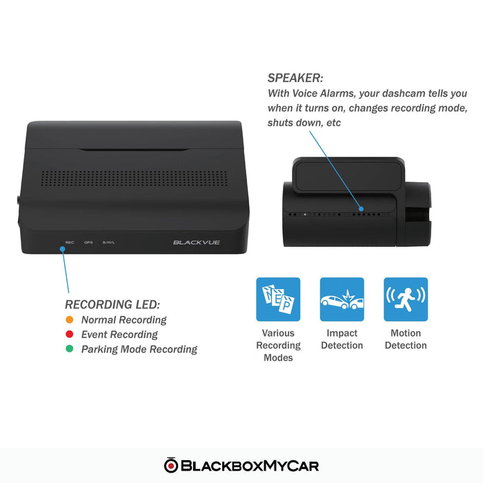 BlackVue DR770X Box 3-Channel Cloud Dash Cam - Dash Cams - BlackVue DR770X Box 3-Channel Cloud Dash Cam - 1080p Full HD @ 60 FPS, 2-Channel, 3-Channel, 4K UHD @ 30 FPS, Adhesive Mount, App Compatible, Bluetooth, Cloud, Desktop Viewer, G-Sensor, GPS, Hardwire Install, Loop Recording, Mobile App, Mobile App Viewer, Night Vision, Parking Mode, Security, South Korea, Super Capacitor, Wi-Fi - BlackboxMyCar